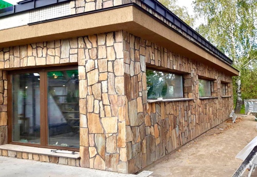 Плитняк кора дерева для фасада купить в Люберцах