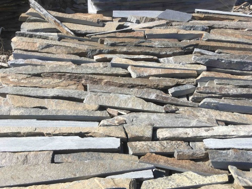 Горбушка златолит мультиколор для облицовки купить в Люберцах