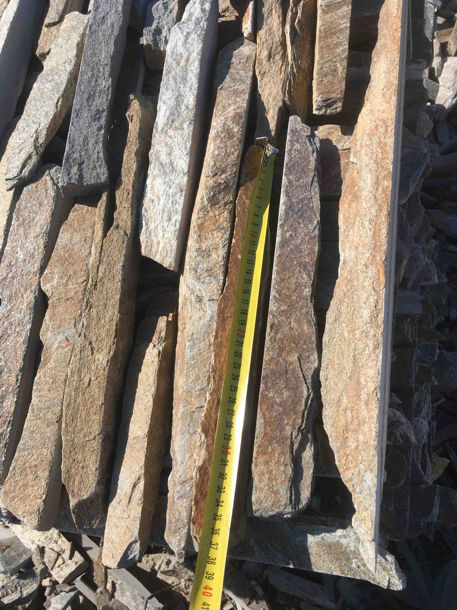 Горбушка златолит мультиколор для облицовки купить в Люберцах