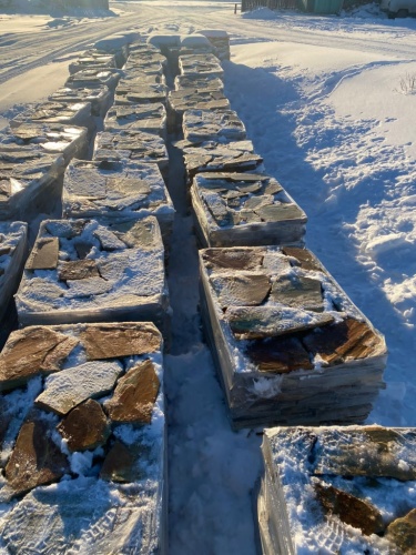 плитняк златолит жёлтый переходной